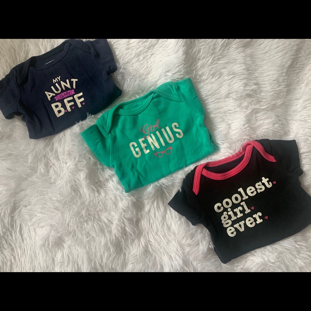 Carter’s bodysuit bundle
